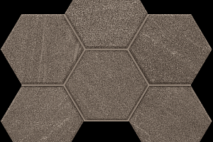 Керамогранит Gabbro Мозаика Hexagon 25x28,5x10 Мозаика gb 03 Hexagon 25x28,5 непол. фото  | FLOORDEALER