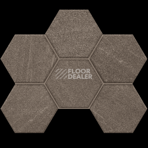 Керамогранит Gabbro ( Габбро ) Мозаика Hexagon 25x28,5x10 Мозаика gb 03 Hexagon 25x28,5 непол. фото 1 | FLOORDEALER