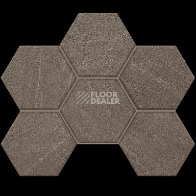 Керамогранит Gabbro Мозаика Hexagon 25x28,5x10 Мозаика gb 03 Hexagon 25x28,5 непол. фото 1 | FLOORDEALER