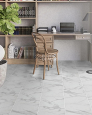 AW Invictus Primus Tile Pure Marble Snow фото 2 | FLOORDEALER