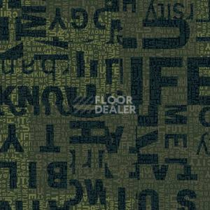 Ковровая плитка Ege Highline Contrast Text Layers Green rfm 52956420 фото 1 | FLOORDEALER