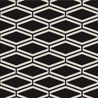 Ковролин Halbmond Black & White 13907 фото 1 | FLOORDEALER