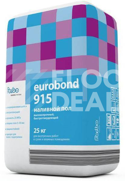 Сопутствующие материалы Наливной пол быстротвердеющий Forbo 915 Eurobond 25 кг фото 1 | FLOORDEALER