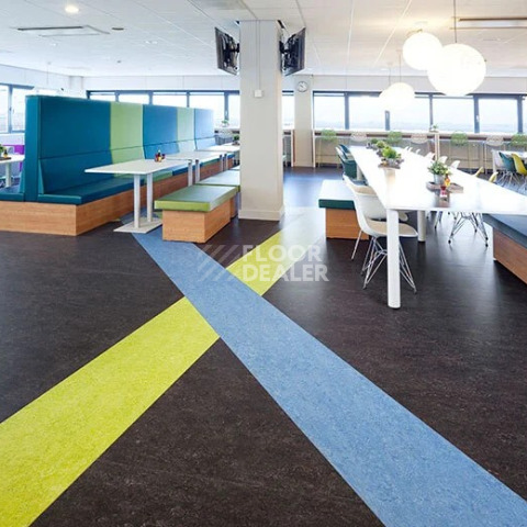 Forbo Marmoleum Marbled Real 3236 Dark Bistre фото 2 | FLOORDEALER