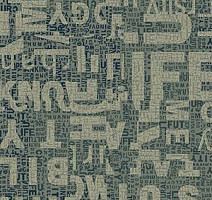 Ковровая плитка Ege Highline Contrast Text Layers Blue rfm 52956424 фото 1 | FLOORDEALER