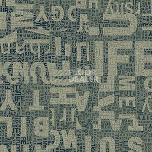 Ковровая плитка Ege Highline Contrast Text Layers Blue rfm 52956424 фото 1 | FLOORDEALER