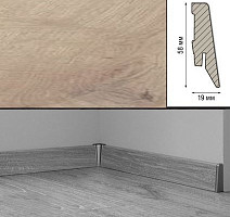 Плинтус Плинтус МДФ Kronotex ламинированный D4728 Плинтус ламинированный МДФ Kronotex Дуб горный бежевый фото 1 | FLOORDEALER