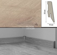 Плинтус Плинтус МДФ Kronotex ламинированный D4728 Плинтус ламинированный МДФ Kronotex Дуб горный бежевый фото 1 | FLOORDEALER