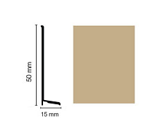 Плинтус Плинтус эластичный Dollken WL50 life jasny beż (913) фото 1 | FLOORDEALER