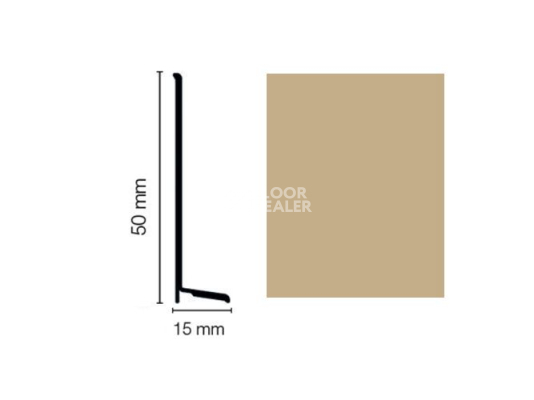 Плинтус Плинтус эластичный Dollken WL50 life jasny beż (913) фото 1 | FLOORDEALER