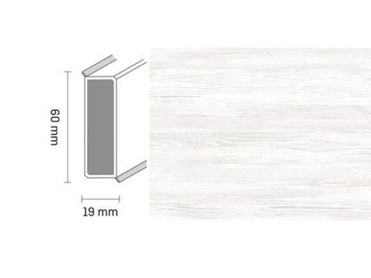 Плинтус Плинтус Dollken Cubu 60 Touch & Style 2958 фото 1 | FLOORDEALER