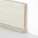 Плинтус Плинтус на деревянной основе Dollken S-60 flex life top 2629 Дуб Белый  | FLOORDEALER