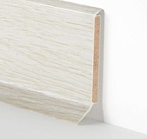 Плинтус Плинтус на деревянной основе Dollken S-60 flex life top 2629 Дуб Белый фото 1 | FLOORDEALER