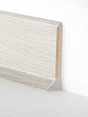 Плинтус Плинтус на деревянной основе Dollken S-60 flex life top 2629 Дуб Белый фото 1 | FLOORDEALER