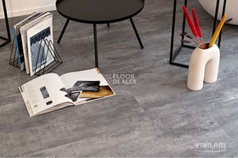 Vinilam Ceramo Stone 2,5 мм 71616 Цемент Серый фото 2 | FLOORDEALER