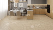 Alpine Floor Herringbone Pro 12мм lf 106-01 Дуб Лион фото 4 | FLOORDEALER