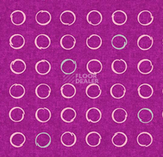 Ковролин Flotex Vision Shape 530030 (Spin) Cerise фото 1 | FLOORDEALER