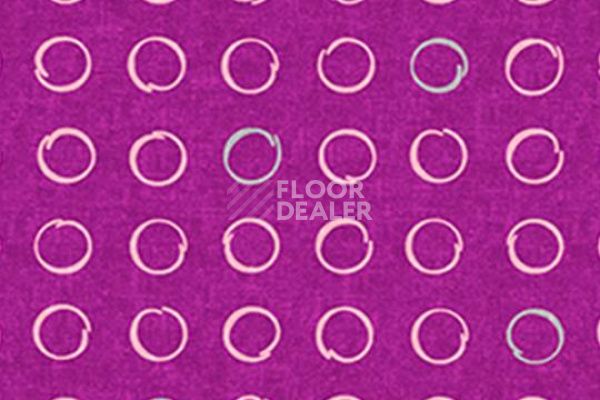 Ковролин Flotex Vision Shape 530030 (Spin) Cerise фото 1 | FLOORDEALER