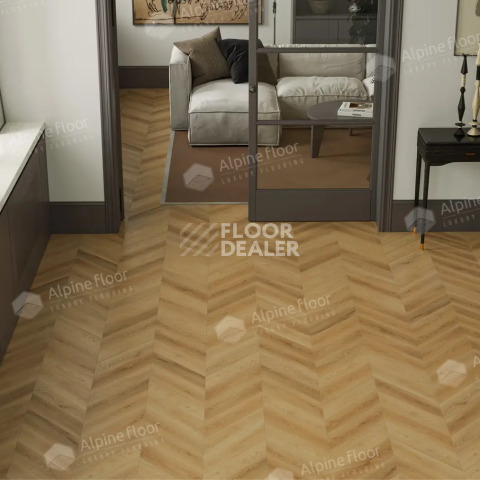 Alpine Floor Chevron Art 12мм LF109-05 Дуб Олимп фото 5 | FLOORDEALER