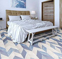 Chevron Chevron Blue фото 3 | FLOORDEALER