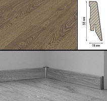 Плинтус Плинтус МДФ Kronotex ламинированный D2999 Плинтус ламинированный МДФ Kronotex Дуб Натуральный фото 1 | FLOORDEALER