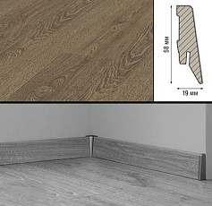 Плинтус Плинтус МДФ Kronotex ламинированный D2999 Плинтус ламинированный МДФ Kronotex Дуб Натуральный фото 1 | FLOORDEALER