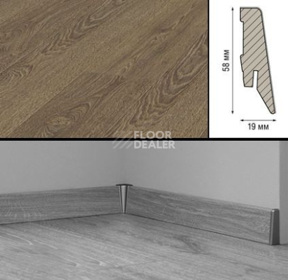 Плинтус Плинтус МДФ Kronotex ламинированный D2999 Плинтус ламинированный МДФ Kronotex Дуб Натуральный фото 1 | FLOORDEALER