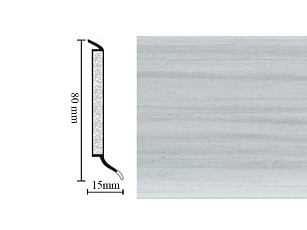 Плинтус Hsl 8 универсальный плинтус 2202 silvergrey фото 1 | FLOORDEALER