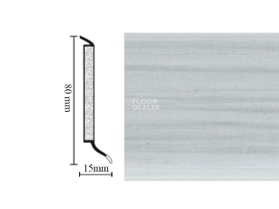 Hsl 8 универсальный плинтус 2202 silvergrey фото 1 | FLOORDEALER