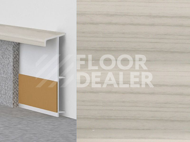 Плинтус 41 Ясень серый фото 1 | FLOORDEALER