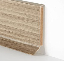 Плинтус Плинтус на деревянной основе Dollken S-60 flex life top 2395 (W395) Орех Исландский фото 1 | FLOORDEALER