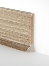Плинтус на деревянной основе Dollken S-60 flex life top 2395 (W395) Орех Исландский фото 1 | FLOORDEALER