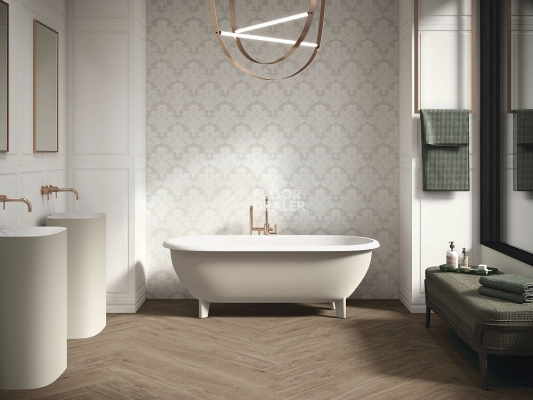 Керамогранит Bellagio 60X120 (Panel) Bianco Rect фото 4 | FLOORDEALER