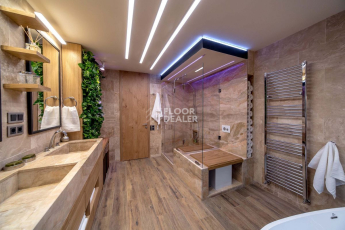 Brigantina Комплект 33x120 Комплект (Ступень bg 01 (33x120) непол. (прямоугол. бортик) без насечек+ Подступенок (14,5x120)) фото 12 | FLOORDEALER