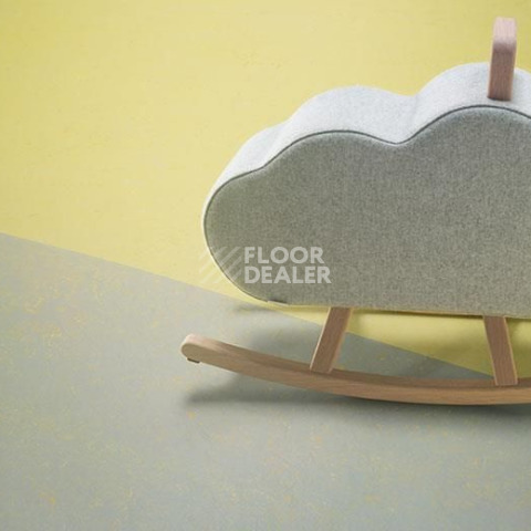 Forbo Marmoleum Solid Concrete 3741-374135 yellow glow фото 4 | FLOORDEALER
