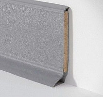 Плинтус Плинтус на деревянной основе Dollken S-60 flex life top 1147 (1184/0146) Серый фото 1 | FLOORDEALER