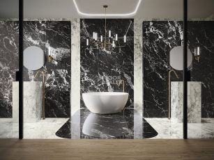 Black Hispania 60X120 Matt Rect фото 5 | FLOORDEALER