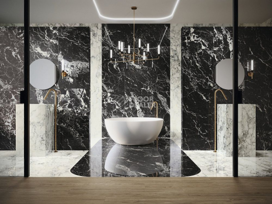 Керамогранит Black Hispania 60X120 Matt Rect фото 5 | FLOORDEALER