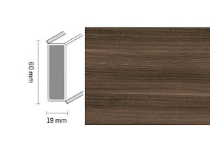 Плинтус Плинтус Dollken Cubu 60 Touch & Style 2954 фото 1 | FLOORDEALER