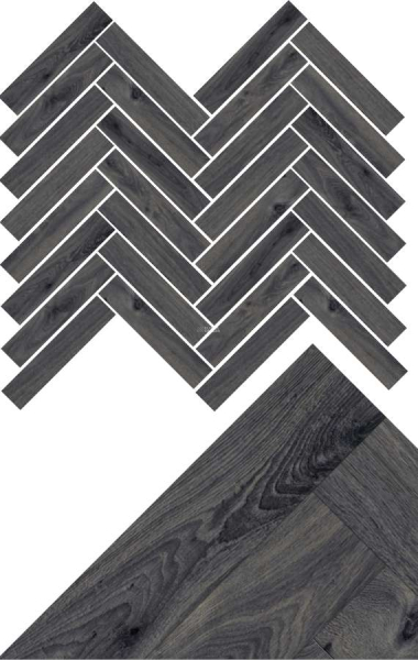 Kronotex Herringbone 10мм D4167 Дуб Престиж серый фото 2 | FLOORDEALER