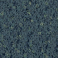 Ковровая плитка Ege Highline Contrast Lettering Turquoise  rfm 52856432 фото 1 | FLOORDEALER