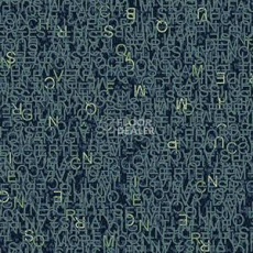 Ковровая плитка Ege Highline Contrast Lettering Turquoise  rfm 52856432 фото 1 | FLOORDEALER