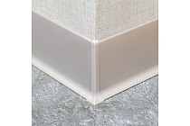 Плинтус алюминиевый анодированный напольный Diele ПЛ60, 501л серебро люкс Плинтус алюминиевый анодированный напольный Diele ПЛ60, 501л серебро люкс 2,5 м фото 2 | FLOORDEALER