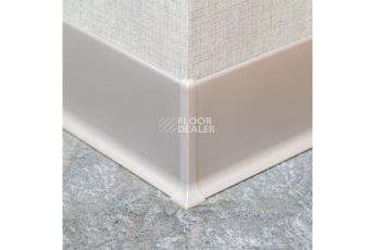 Плинтус алюминиевый анодированный напольный Diele ПЛ80, 501л серебро люкс Плинтус алюминиевый анодированный напольный Diele ПЛ80, 501л серебро люкс 1,8м фото 2 | FLOORDEALER