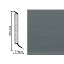 Плинтус Hsl 10 универсальный плинтус 1049 dark grey  | FLOORDEALER