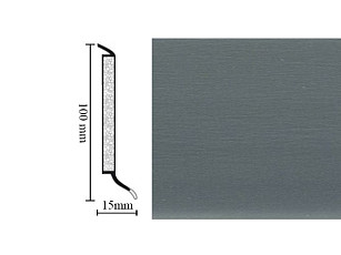 Плинтус Hsl 10 универсальный плинтус 1049 dark grey фото 1 | FLOORDEALER