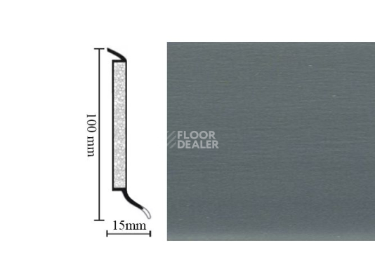 Плинтус Hsl 10 универсальный плинтус 1049 dark grey фото 1 | FLOORDEALER