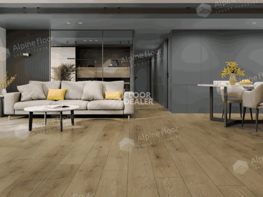 Кварцвиниловые полы Alpine Floor Premium 12мм ECO24-1 Дуб Альто фото 1 | FLOORDEALER