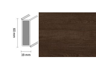 Плинтус Плинтус Dollken Cubu 60 Touch & Style 2956 фото 1 | FLOORDEALER