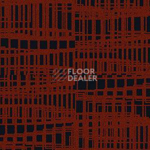 Ковровая плитка Ege Highline Contrast Maxi Grid Red rfm 52206138 фото 1 | FLOORDEALER